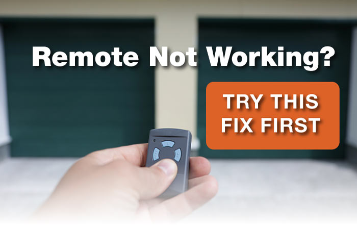 How to Program Garage Door Remote: Remote Not Working? Try This Fix First